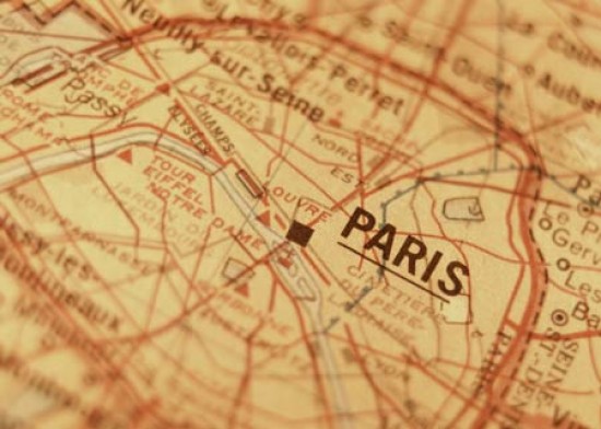 Map of Paris