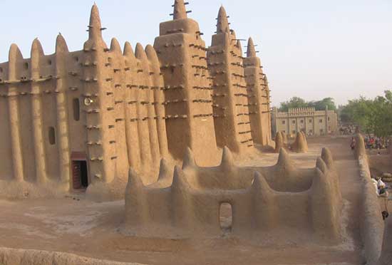 Mud Mosque in Djenne, Mali. Photo by James Dorsey