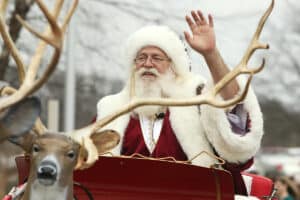 Always The Second Saturday Of December, The Santa Claus Christmas Parade Is A Favorite Among Many. Photo