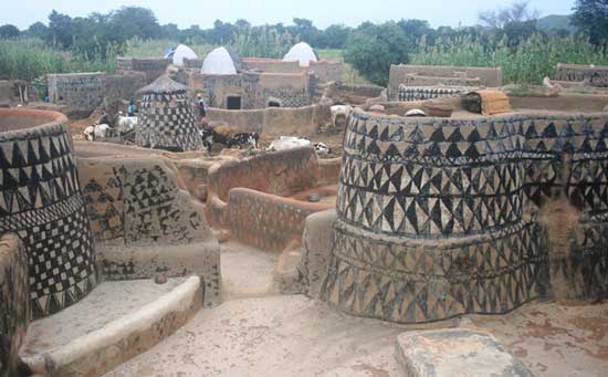 Homes in Tagasango, Burkina Faso. Photo by James Dorsey