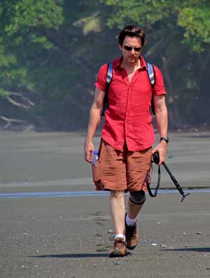 Author and actor Andrew McCarthy in Costa Rica