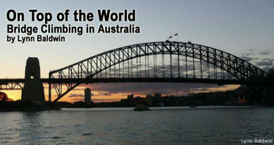 climbing Sydney Bridge