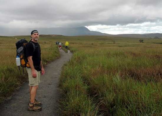 Trekking across the Gran Sabana. Photo by Marilynn Windust