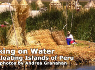 Floating islands of Peru
