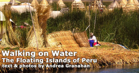 Floating islands of Peru