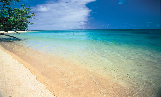 Anini Beach Park in Kauai