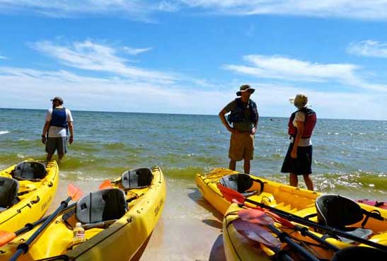 Kayaking in Door County