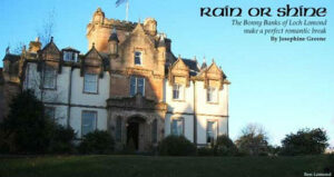 Rain or Shine: Castle Stay near Loch Lomond