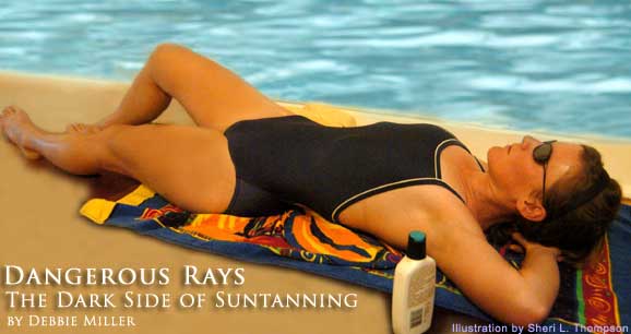 Dangers of suntanning