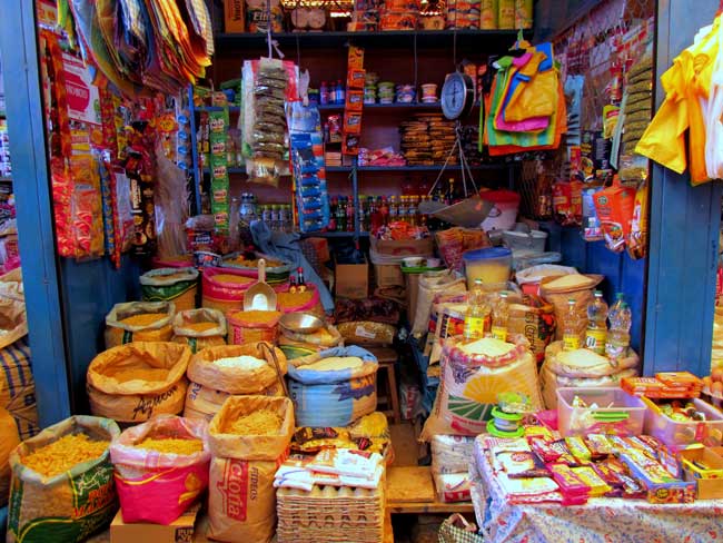 At the food market in Puno, Peru. Flickr/PRObobistraveling