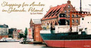 Shopping for amber in Gdansk