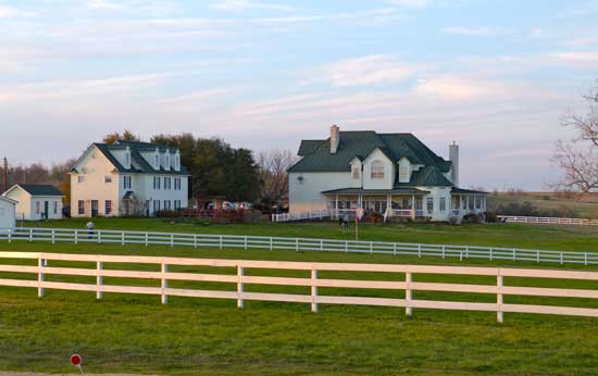 Lillian Farms is located in the center of 230 acres of rolling Bluebonnet Country. Photo by Claudia Carbone