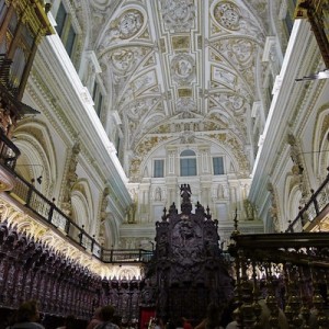 Cathedral in the Great Cathedral-Mosque of Cordoba. Photo by Bob Schulman