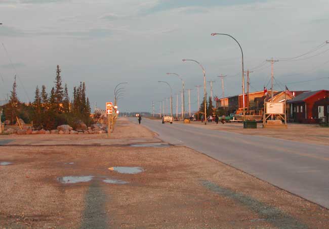 Some 850 people call Churchill, Manitoba home. Photo by Janna Graber