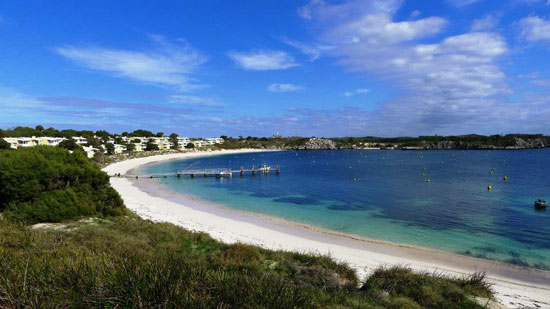 A beautiful beach day at Rottnest Island. Photo by Ling Xin Sia.