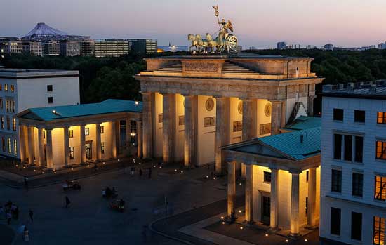 The beautiful Brandenburg Gate is a treasured reminder of how far Germany has come. Photo by visitBerlin