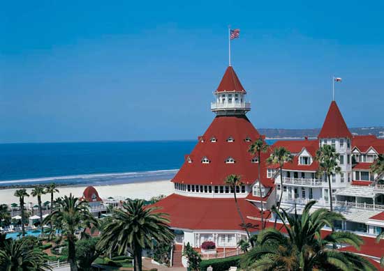 Historic hotels like Hotel del Coronado are rich with stories -- including ghost stories. Photo by Hotel del Coronado