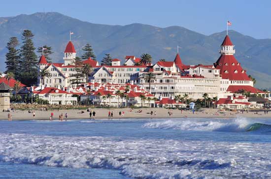 The Hotel del Coronado. Photo courtesy Hotel del Coronado