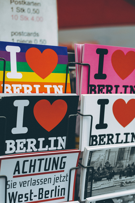 I love Berlin sign in Berlin, Germany
