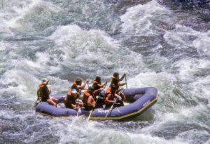 Drenched on the River of Mercy: Rafting in California