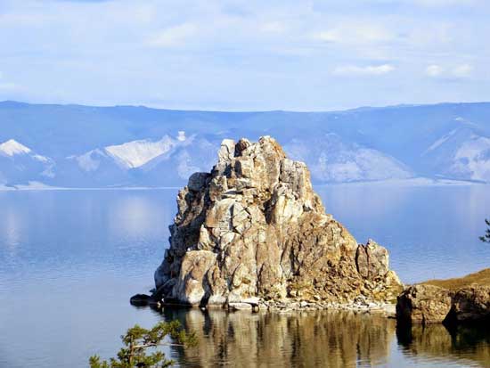 A spectacular sight at Lake Baikal