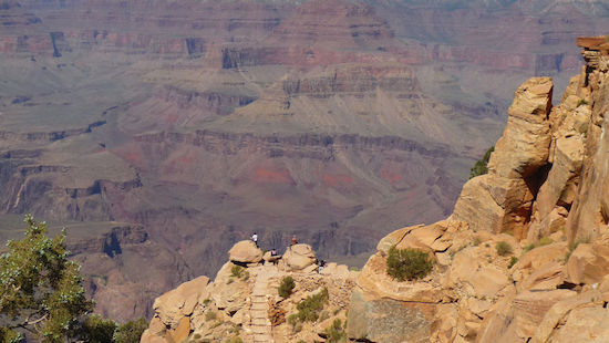 The majestic Grand Canyon brings thousands of visitors each year. 