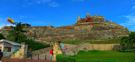 The massive Castillo San Felipe overlooks the city. Photo by Bob Schulman 