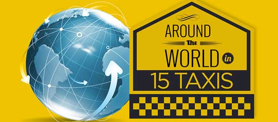 How to get a taxi around the world