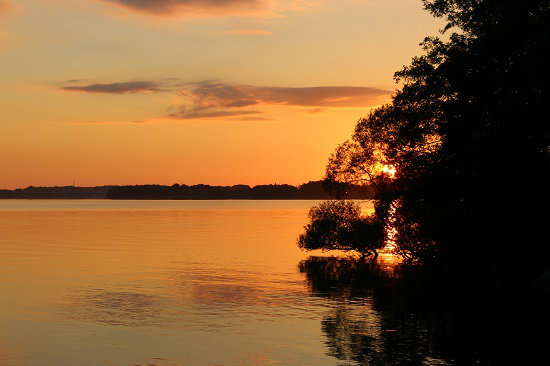 11 PM sunset near Stockholm. Photo by Ben Rader