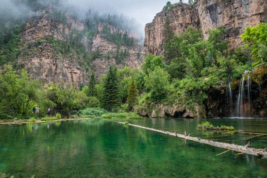 Hiking to Hanging Lake is a popular summer activity in Glenwood Springs. Photo courtesy VisitGlenwood