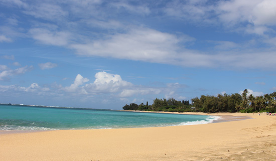 Haena Beach on the North Shore. Photo by Janna Graber