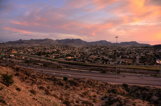 Sunset over El Paso, Texas. Flickr/ Christopher Rose