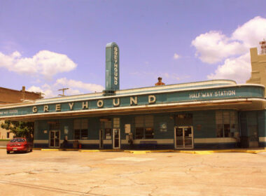 This Greyhound Station dates back to 1938.