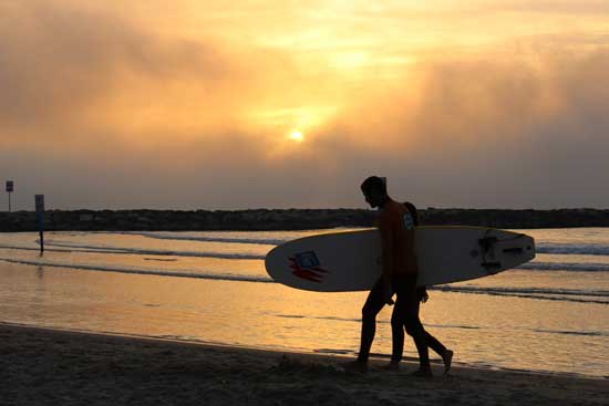 Tel Aviv is located on the shores of the Mediterranean, and has nine beautiful beaches. Photo by Janna Graber