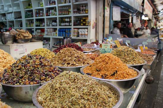 Israeli dishes use many exotic spices. Photo by Janna Graber