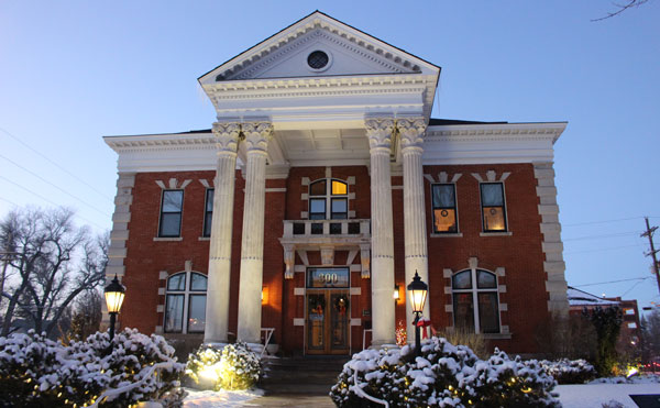 The Former Governor's Mansion in Cheyenne is now a museum and hosts special events. Photo by Janna Graber