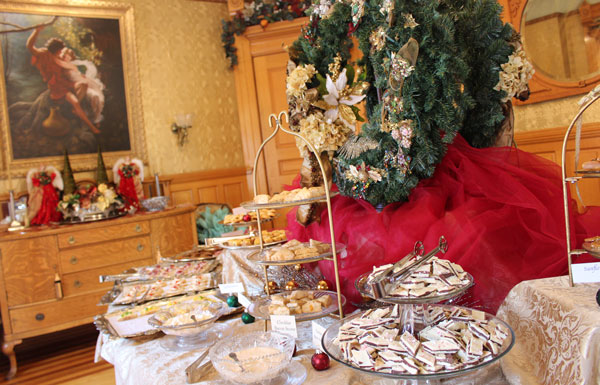 The Holiday Tea at the Nagle Warren Mansion is quite an event. Photo by Janna Graber