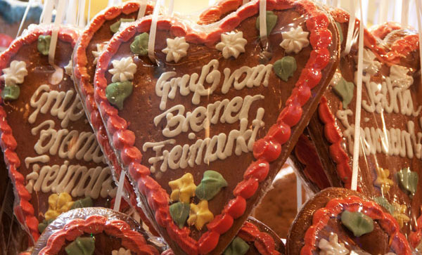 Lebkuchen (gingerbread) from the town of Bremen. Photo by GNTO