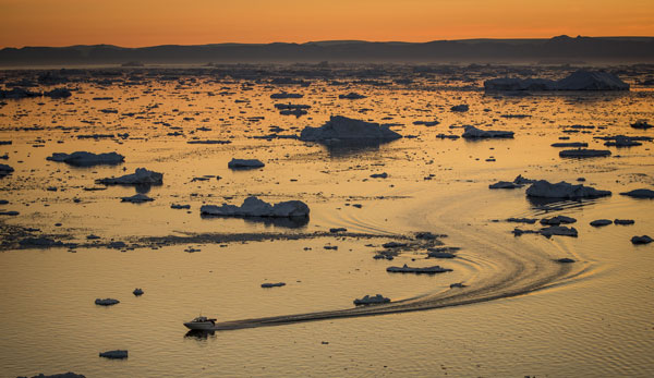 Greenland is a melting Arctic wonder. Photo courtesy VisitGreenland.com