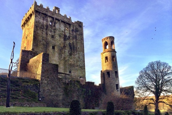 Blarney Castle is a famous stop in Ireland.