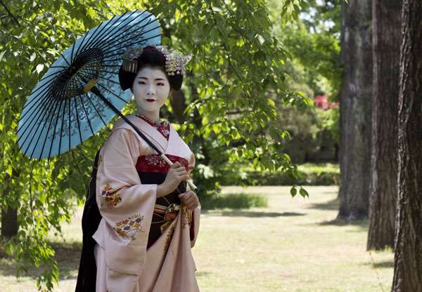 Geisha girl in Japan. Flickr/Japanexperterna.se