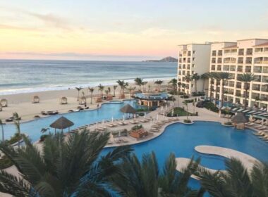The view from my room at the Hyatt Ziva Los Cabos.