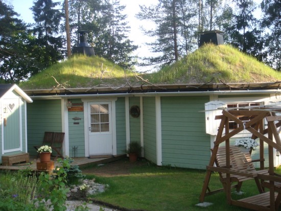 grass roof