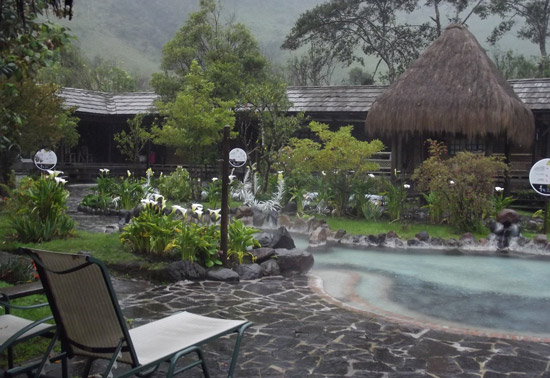 The Termas de Papillacta spa and hot springs resort is a delightful, relaxing spot. Photo by Irene Middleman Thomas