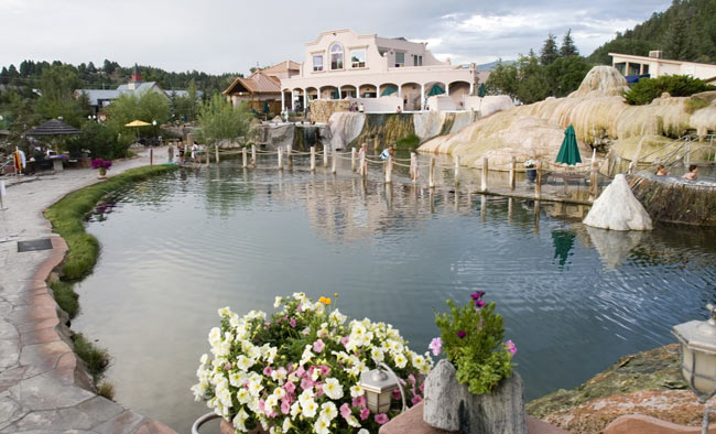 The Springs Resort and Spa in Pagosa Springs, Colorado. 