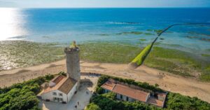 Coast of Ile De Re in France