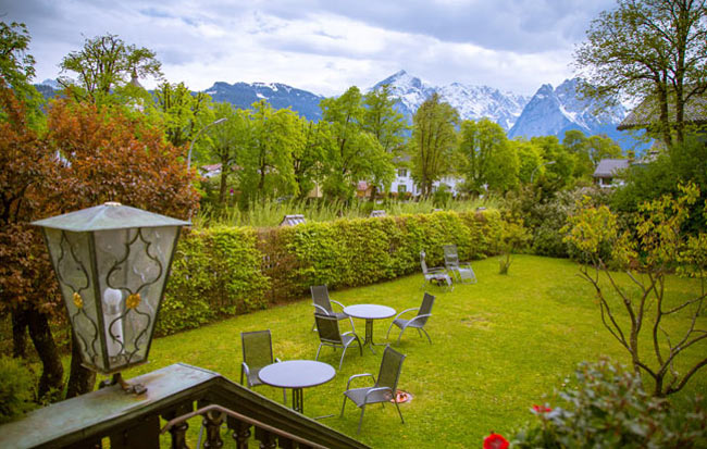 The view from my window at Hotel Aschenbrenner. Photo by Benjamin Rader