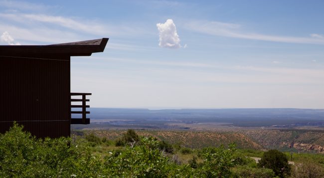 The view from the Far View Lodge, Mesa Verde National Park. Photo by Jack Bohannan.