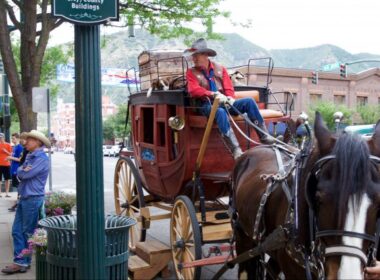 Stagecoach taxi on Main Avenue. Photo by Jack Bohannan.