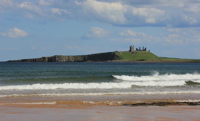 The six-mile journey to Dunstanburgh